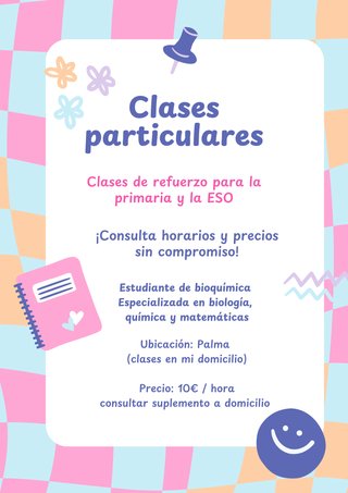 Clases de repaso para ESO y primaria