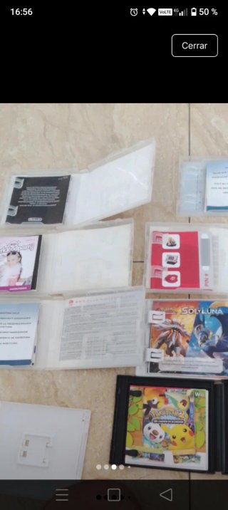 Lote  12 Cajas Vacías Nintendo DS y 3DS