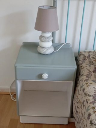 Cama 135 con cabecero diseño y somier
