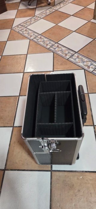 Maleta Trolley Plata