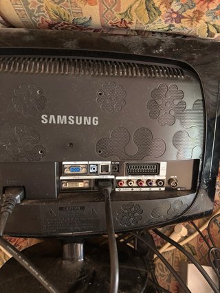 Televisión Samsung Negra