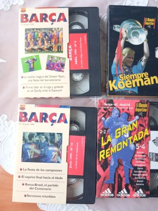 Lote VHS Fútbol FC Barcelona