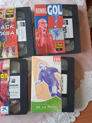 Lote VHS Fútbol FC Barcelona