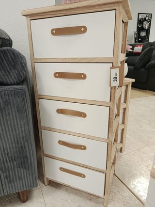 Mesitas Noche Madera y Cuero