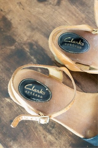 Sandalias Clarks Cuña Talla 38