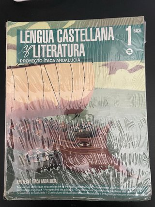 Lengua castellana y literatura, 1 BACH.