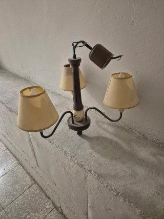 2 Lampade da soffitto vintage