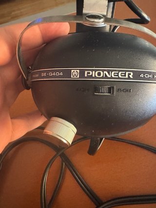 Auriculares Vintage Pioneer SE-Q404 Quadraphonic