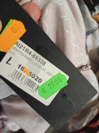 Abito lungo fantasia xtinbitalia