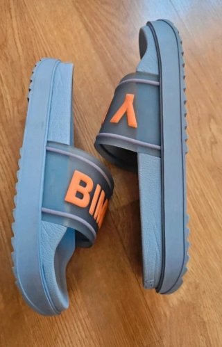 Bimba y Lola Chanclas Azul/Naranja Talla 40