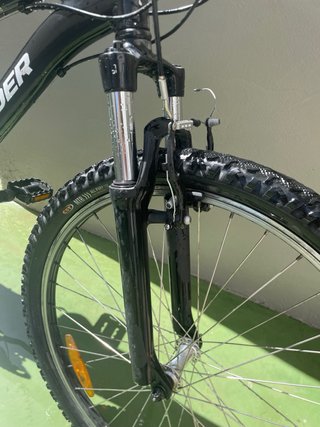Bicicleta MTB Rockrider Negra