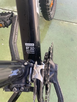 Bicicleta MTB Rockrider Negra