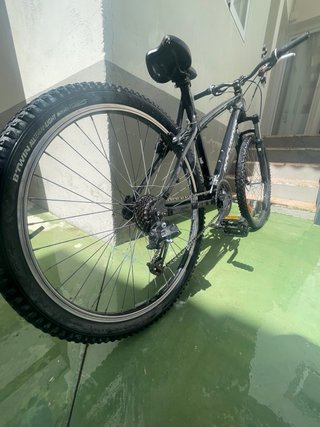 Bicicleta MTB Rockrider Negra