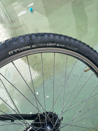Bicicleta MTB Rockrider Negra