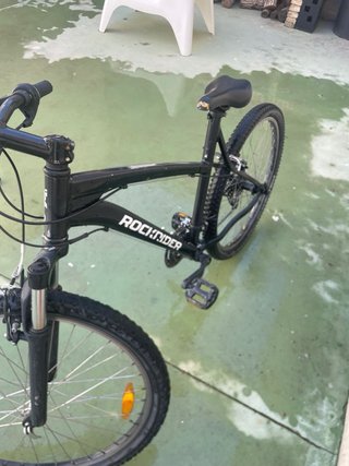 Bicicleta MTB Rockrider Negra