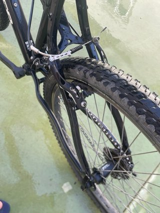 Bicicleta MTB Rockrider Negra