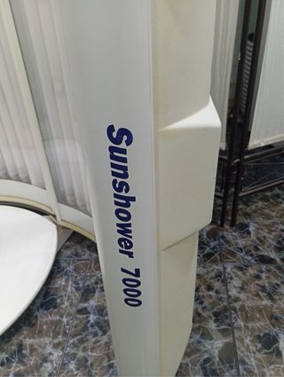 Máquina Rayos UV Beige/Blanco