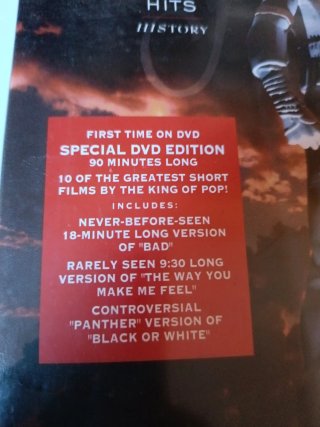 Michael Jackson Video Greatest Hits History DVD