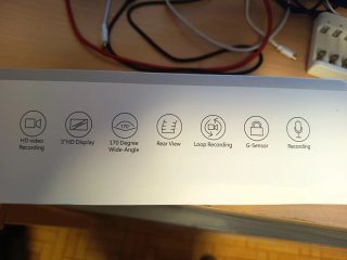 Cámara Coche FHD 1080P WiFi