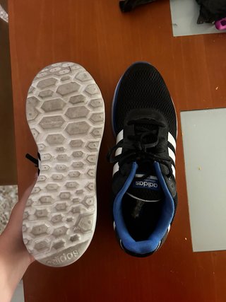 Zapatillas Adidas Negras y Azules