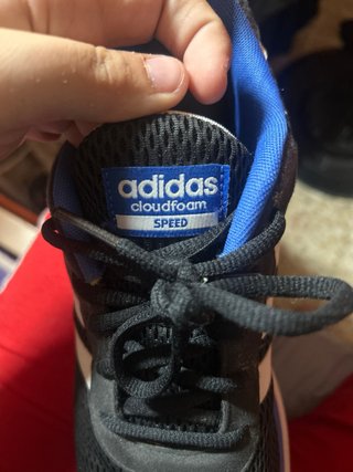 Zapatillas Adidas Negras y Azules