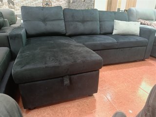 Sofá Cama Gris con Arcón