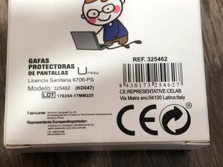 Gafas Protectoras Infantil Umay