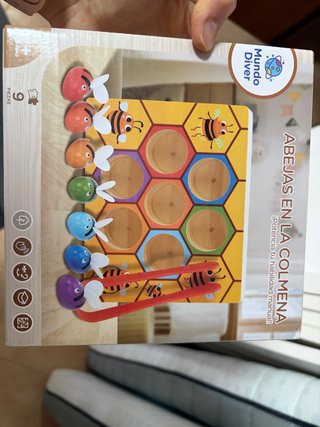 Juego de abejas en la colmena
