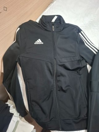 Chándal Adidas Negro y Blanco