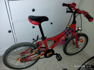 Bicicleta infantil 18 pulgadas