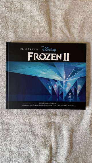 Libro de Arte Disney Frozen 1 + Frozen 2 Art Book