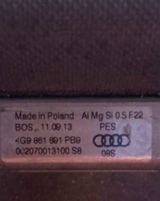 4g9861691pb9 bandeja tras audi a6 avant 4g5 286554