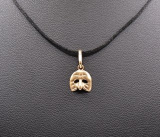 Colgante Máscara Veneciana Oro 18k
