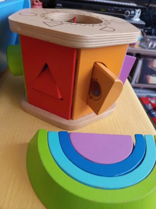 Clasificador de Formas HAPE Agita y Combina