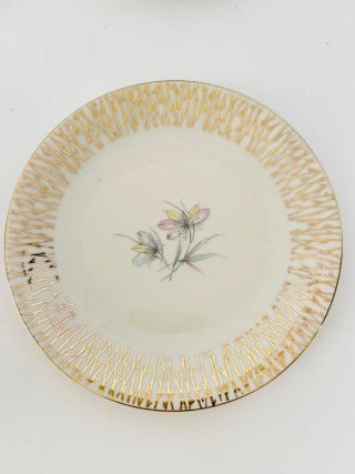 Trío Porcelana Bavaria Vintage