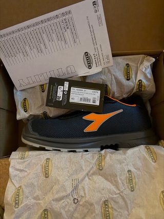 Zapatos de Seguridad Diadora Talla 40