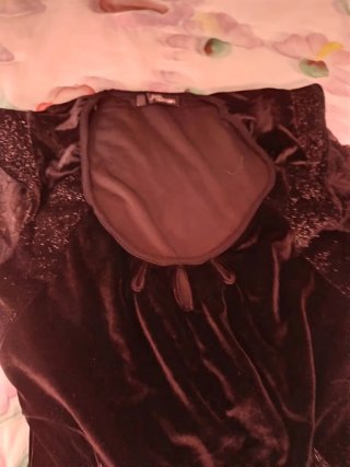 Vestido Terciopelo Negro