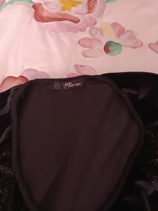 Vestido Terciopelo Negro