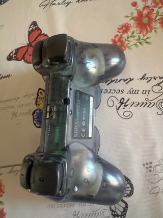 Mando Sony DualShock 3 Gris Transparente