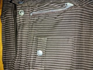 Pantalón vaquero tiro bajo marrón