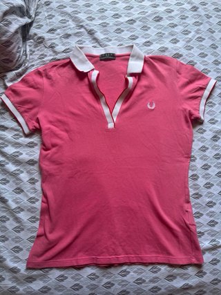 Polo Fred Perry donna rosa L