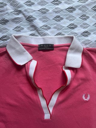 Polo Fred Perry donna rosa L