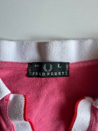 Polo Fred Perry donna rosa L