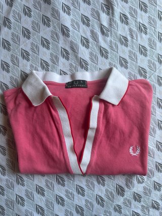 Polo Fred Perry donna rosa L