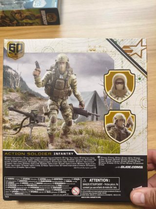 Lote 4 Figuras G.I. Joe 60 Aniversario