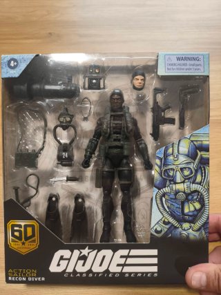 Lote 4 Figuras G.I. Joe 60 Aniversario