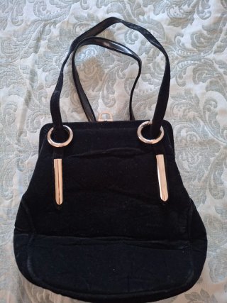 Bolso Terciopelo Vintage Años 60
