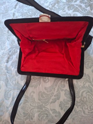 Bolso Terciopelo Vintage Años 60