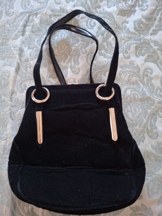 Bolso Terciopelo Vintage Años 60