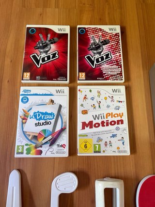 Consola Wii Juegos y Accesorios